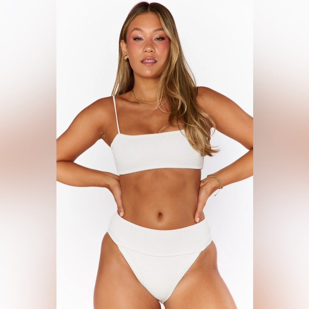 Del Rey Bikini Bottom – Ivory Scrunch – Show Me Your Mumu